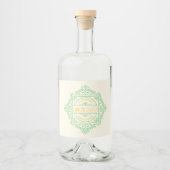 Sierlogo frame Limoncello Likeurfles Etiket (Voorkant)