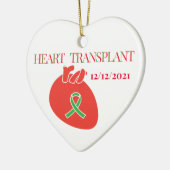  siermiddel voor harttransplantatie keramisch ornament (Links)