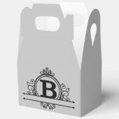 Siermonogram B Bedankdoosjes (Open)
