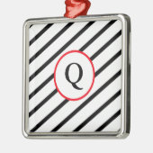 Siermonogram Metalen Ornament (Links)