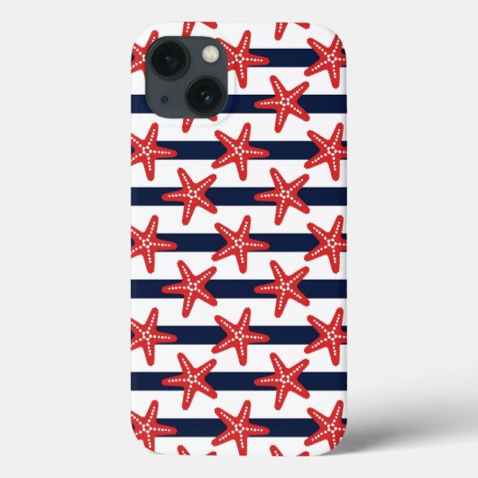 Siermotief met sterren en strepen Case-Mate iPhone case (Achterkant)