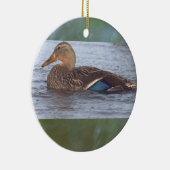 Sierobject Wilde Eend Keramisch Ornament (Rechts)