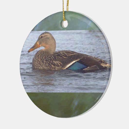 Sierobject Wilde Eend  Keramisch Ornament (Links)