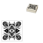 Sieroog - Weirdcore Botanische Tattoo Stijl Rubberstempel (Gestempeld)