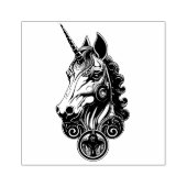 Sierpaard abstract rubberstempel (Afrduk)