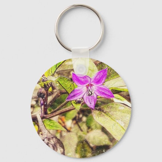 sierpannen sleutelhanger (Voorkant)