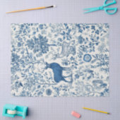 Sierpapier Chinoiserie Bosdieren Tissuepapier (Craft)