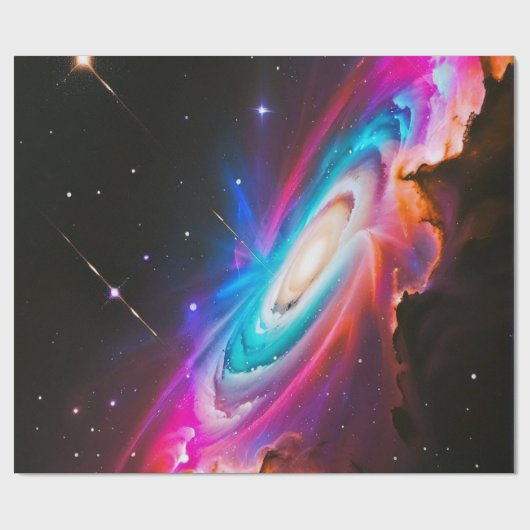 Sierpapier Galaxy Fantasy verjaardagscadeau Cadeaupapier (Vlak)