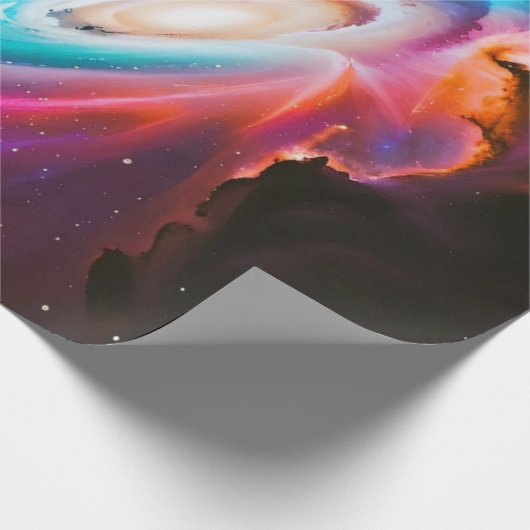 Sierpapier Galaxy Fantasy verjaardagscadeau Cadeaupapier (Hoek)