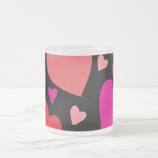 Sierpapier hart 1 matglas koffiemok (Center)