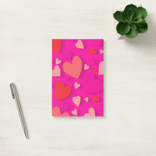 Sierpapier hart 2 post-it® notes (Kantoor)