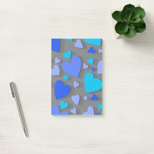 Sierpapier hart 4 post-it® notes (Kantoor)