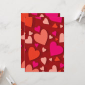 Sierpapier hart 6 kaart (Voorkant / Achterkant in situ)