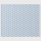 Sierpapier met bloempatroon cadeaupapier (Vlak)