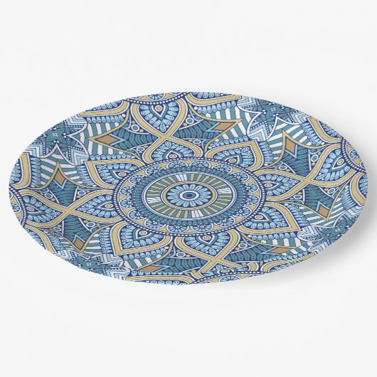 Sierpatroon 2 papieren bordje (Gekanteld)