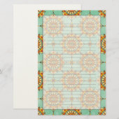 sierpatroon briefpapier (Voorkant / Achterkant)