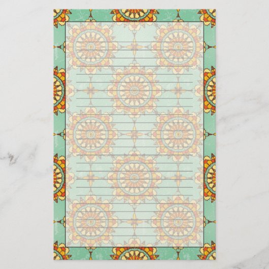 sierpatroon briefpapier (Voorkant)