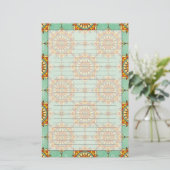 sierpatroon briefpapier (Staand voorkant)