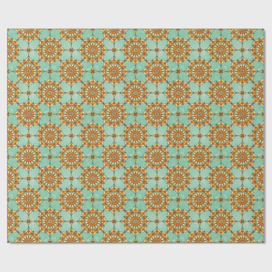 sierpatroon cadeaupapier (Vlak)