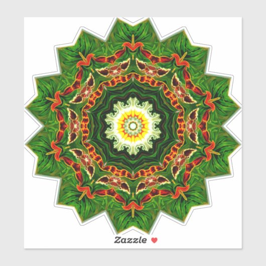 Sierpatroon, feestelijk ontwerp, sticker (Vel)