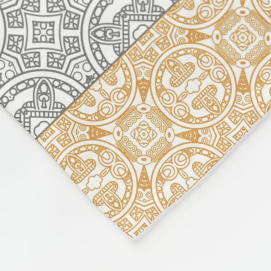 sierpatroon fleece deken (Hoek)