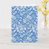 sierpatroon in sky blue kaart (Gele Bloem)