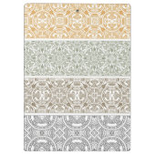 sierpatroon klembord (Achterkant)