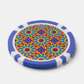 Sierpatroon, meerkleurig, poker chips (Enkel)