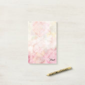  sierpatroon na het aanbrengen van opmerkingen post-it® notes (Op bureau)