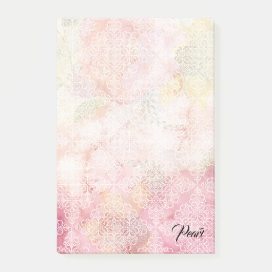  sierpatroon na het aanbrengen van opmerkingen post-it® notes (Voorkant)