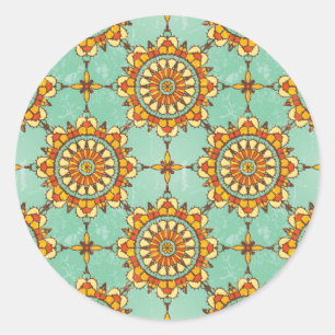 sierpatroon ronde sticker