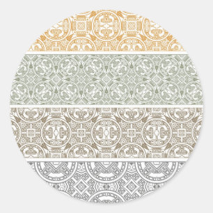 sierpatroon ronde sticker