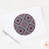 Sierpatroon Ronde Sticker (Envelop)