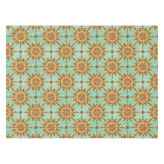 sierpatroon tafelkleed (Voorkant (Horizontaal))