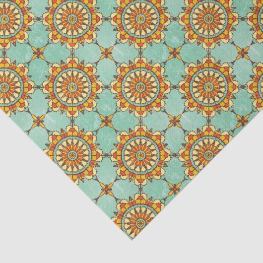 sierpatroon tissuepapier (Detail)