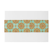 sierpatroon uitnodigingen wikkel (Achterkant Voorbeeld)