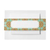 sierpatroon uitnodigingen wikkel (Voorkant Voorbeeld)