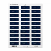 Sierpatroon van bloementegels etiket (Full Sheet)