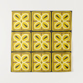 sierpatroon van Tegels Wandkleed (Voorkant (horizontaal))