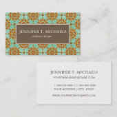 sierpatroon visitekaartje (Voorkant / Achterkant)