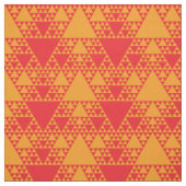 Sierpinski driehoeken - Warm Stof (Swatch)