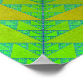 Sierpinski Square Poster (Hoek)