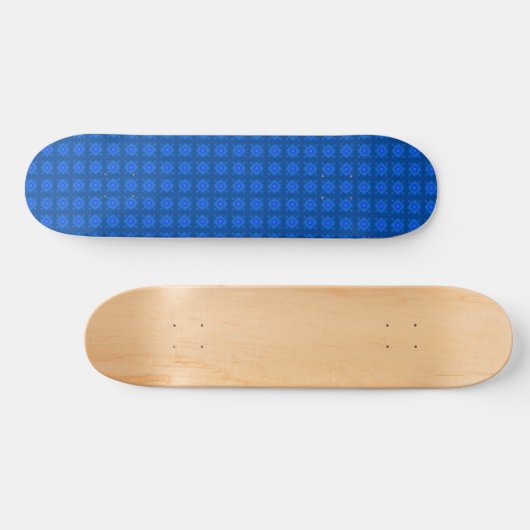 Sierpinski tapijt in blauw skateboard (Horizontaal)