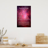 Sierpinski Triangle Poster (Keuken)