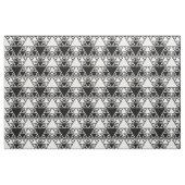 Sierpinski Triangles - Zwart-wit Stof (Fat Quarter)
