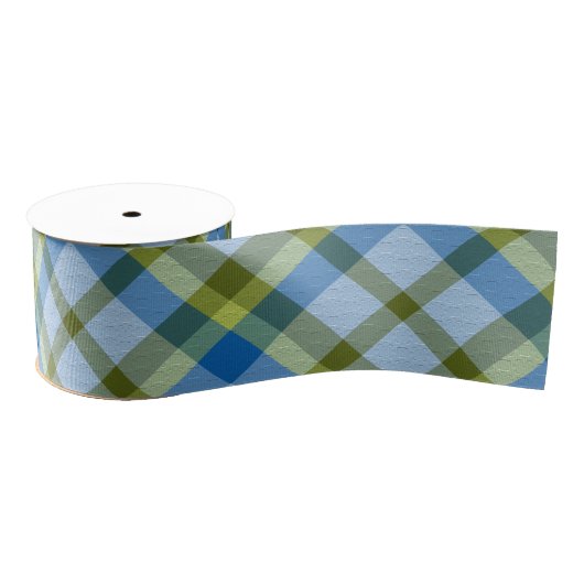 Sierplaid Grosgrain Lint (Spoel)