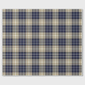 Sierplaid namaak stof inpakpapier rol (Vlak)