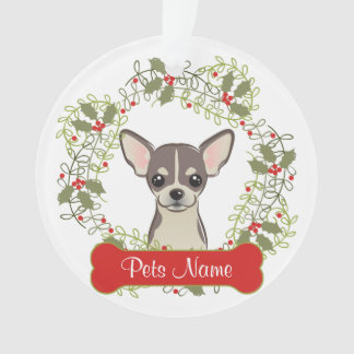 sierplant Chihuahua Ornament