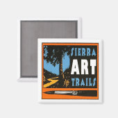 Sierra Art Trails magneet (Voorkant / Achterkant)