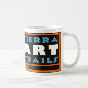 Sierra Art Trails met logo mok